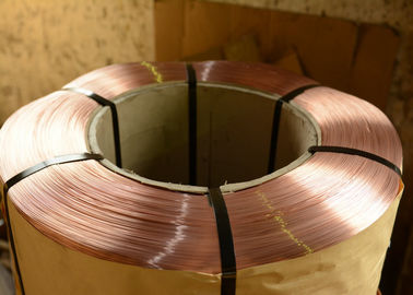 China Überzogener Reifenwulst-Bronzedraht, 0,78 - 2.00mm Federstahl-Draht für Lufteinlass fournisseur